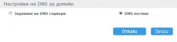 ДНС настройки